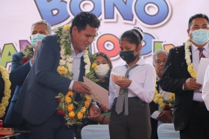 EN SACABA ARRANC&Oacute; EL PAGO DEL BONO JUANCITO PINTO A NIVEL DEPARTAMENTAL